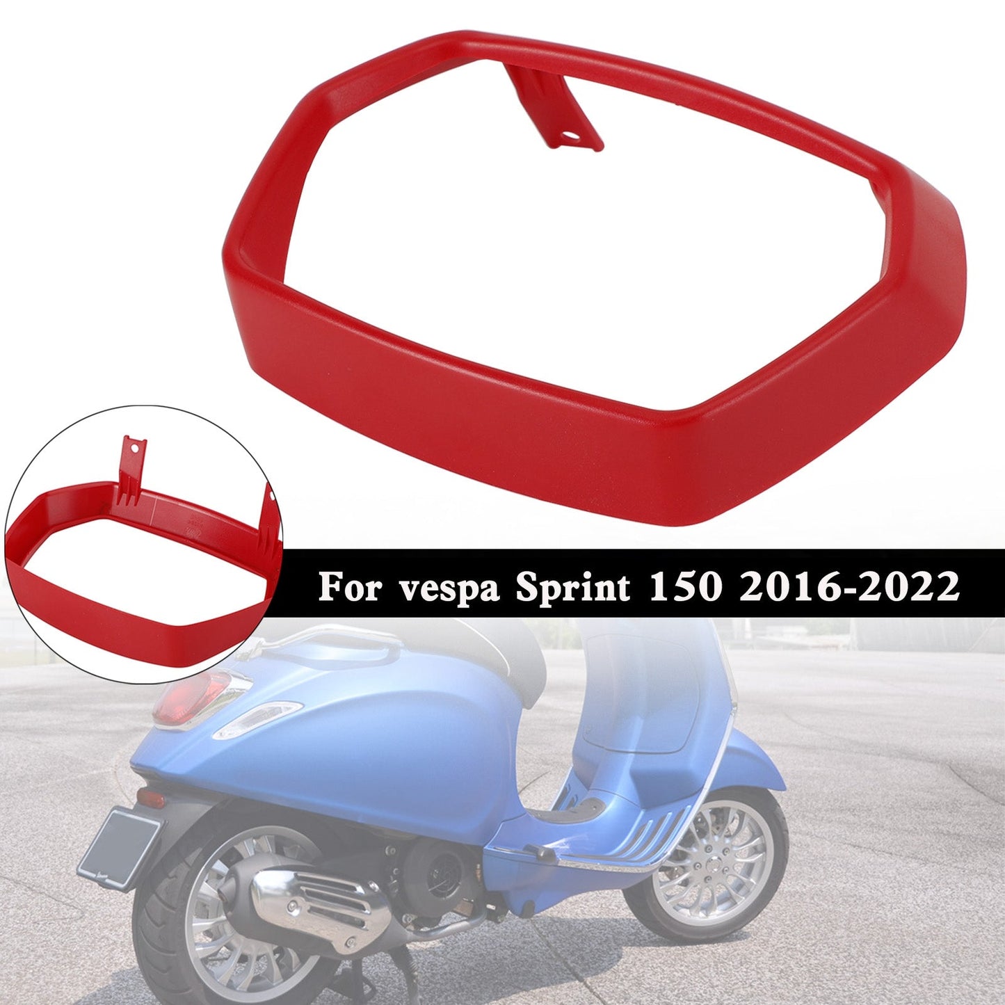 Cache-phare pour Vespa Sprint 150 2016-2022