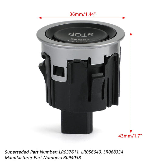 Start Stop Engine Button Push Button Switch Cover LR094038 Fit Land Rover SPORT
