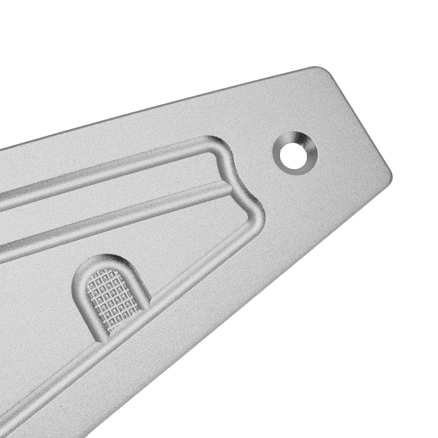 22-23 Aprilia SR GT200 SR GT125 Reposapiés Gris Almohadilla de Reposapiés Placa de Pedal