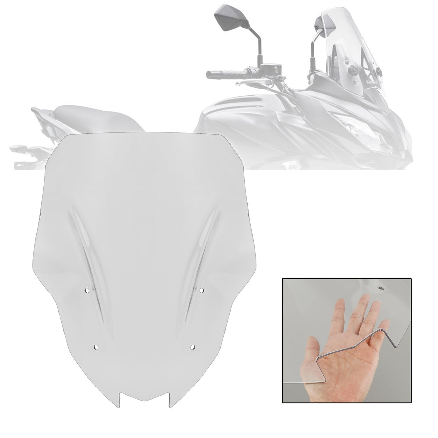Pare-brise Kawasaki Versys 650 22-23