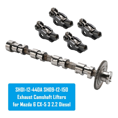 2013-2017 Mazda SkyActiv 2.2 Diesel SH01-12-440A Exhaust Camshaft Lifters