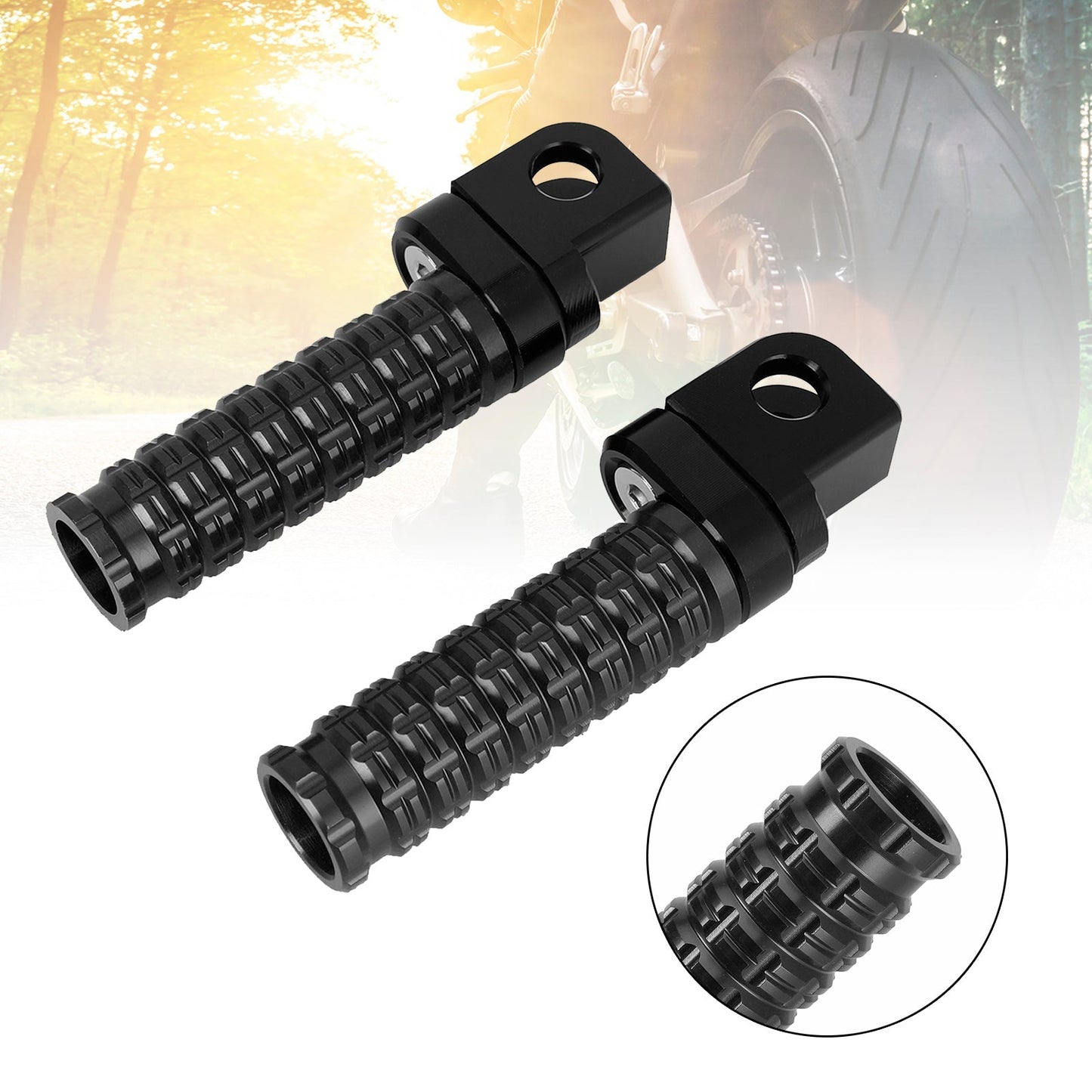 Repose-pieds avant pour CFMOTO 250SR 400NK 650NK 400GT 650GT 2019-2022