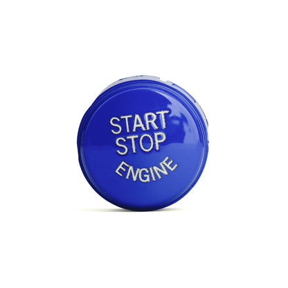 2009-2018 BMW 1 Series/2 Series/3 Series/4 Series/5 Series/6 Series/7 Series/X1 Series/X3 Series/X4 Series/X5 Series/X6 Series Blue Start Stop Engine Push Button Switch Cover