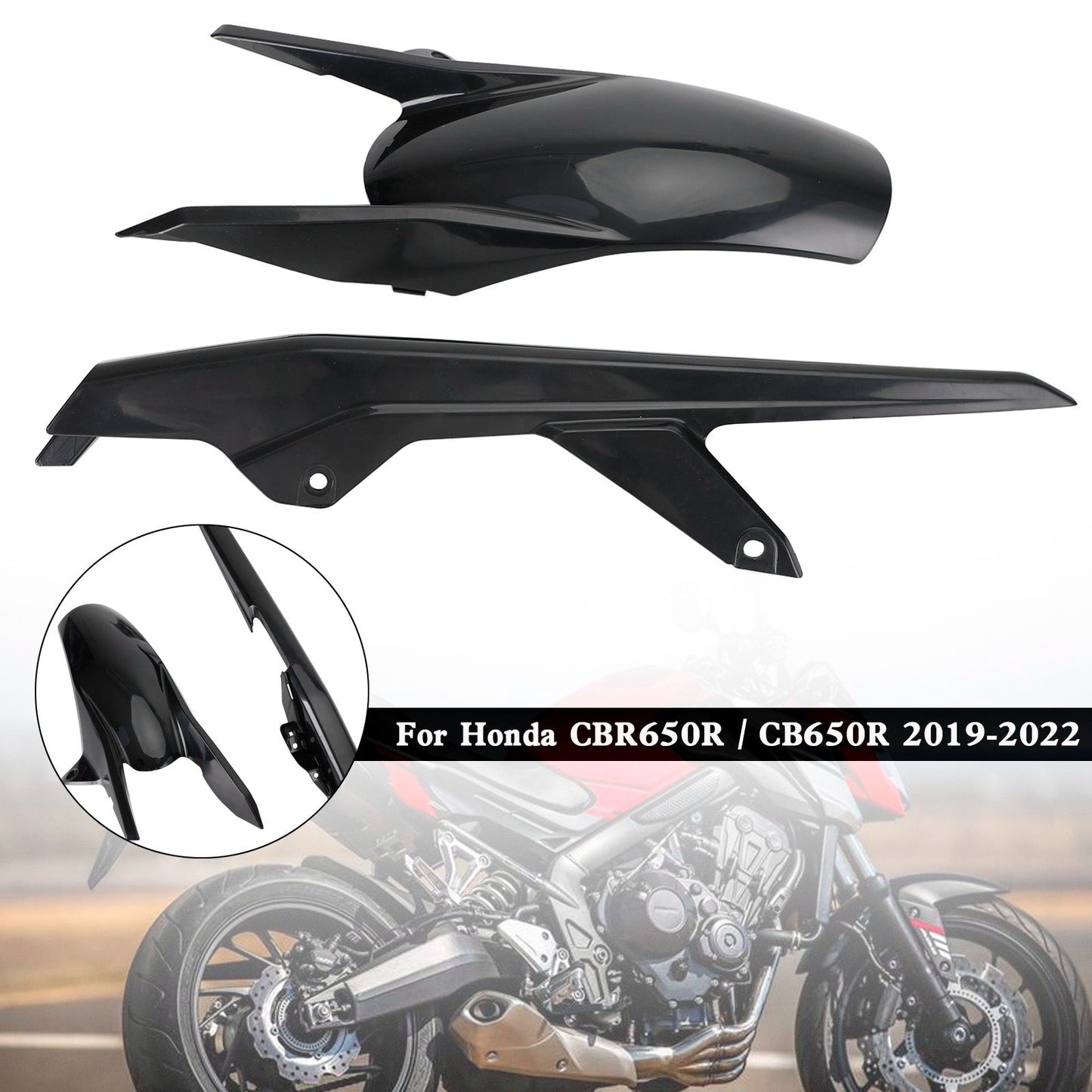 Carénage de garde-boue arrière pour Honda CBR650R CB650R 2019-2022