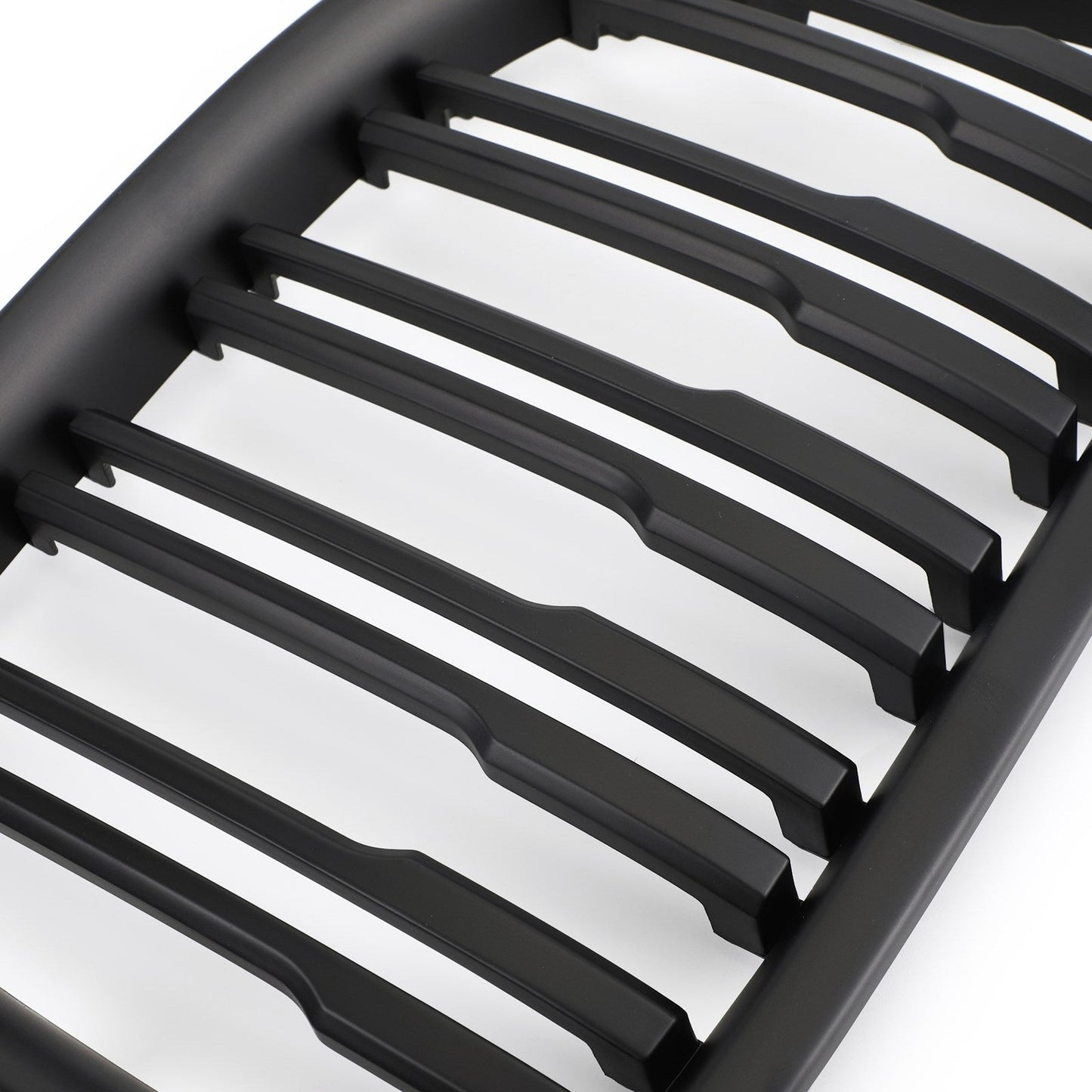 BMW 2009-2014 X1 SUV 51112993305 51112993306 Matt Black Dual Slats Front Hood Kidney Grill Grille