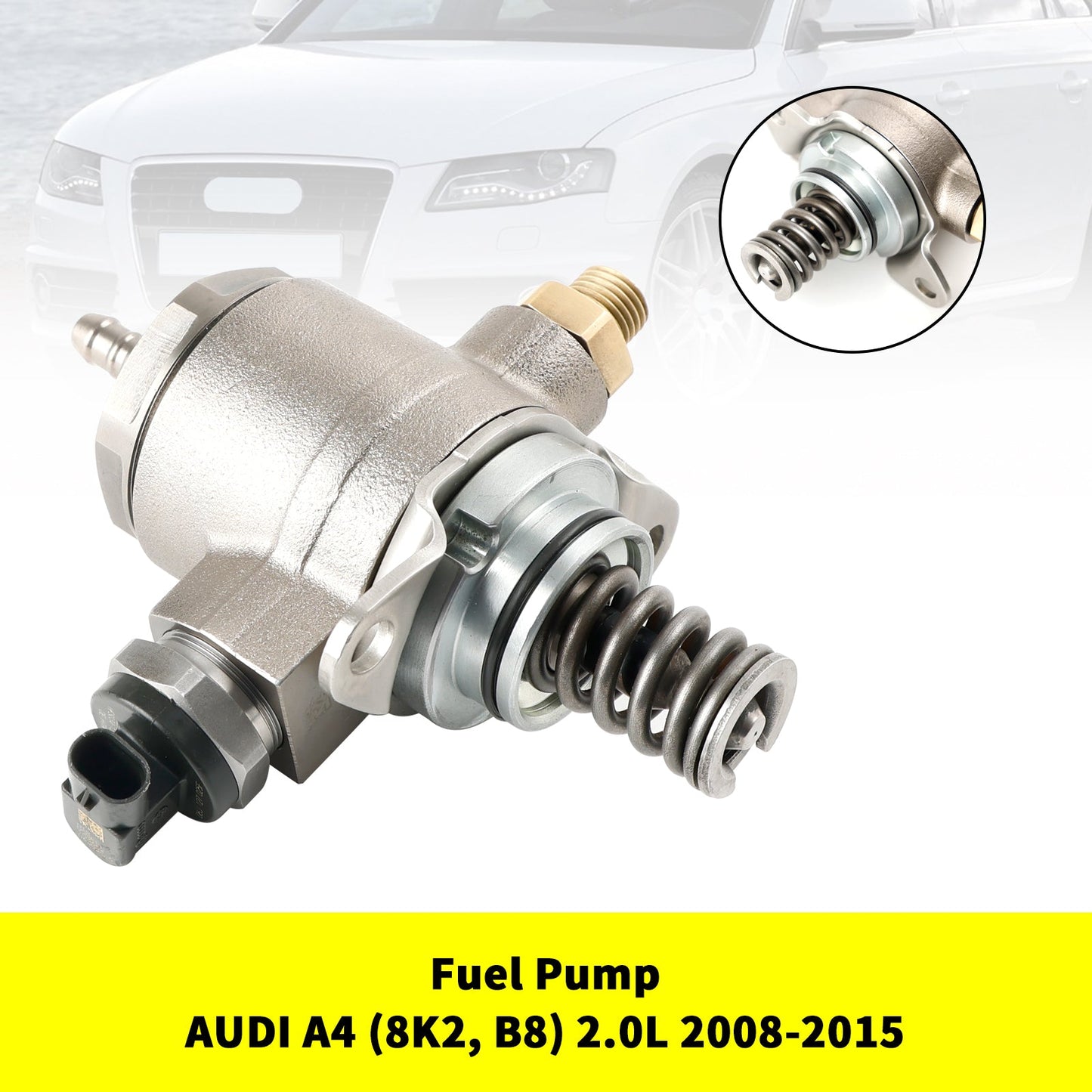 Pompe à carburant haute pression pour AUDI A4 Allroad (8KH, B8) 2.0L #HFS034A135C 06J127025E 2009-2016