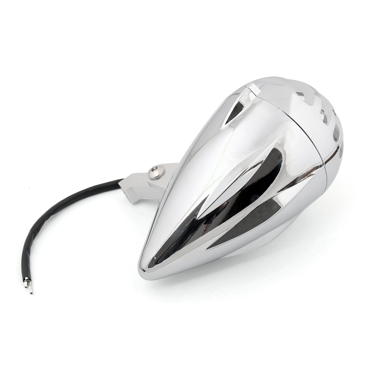 Bobber Chopper Custom Metric 5 1/2" Motorcycle Chrome Bullet Headlight Lamp