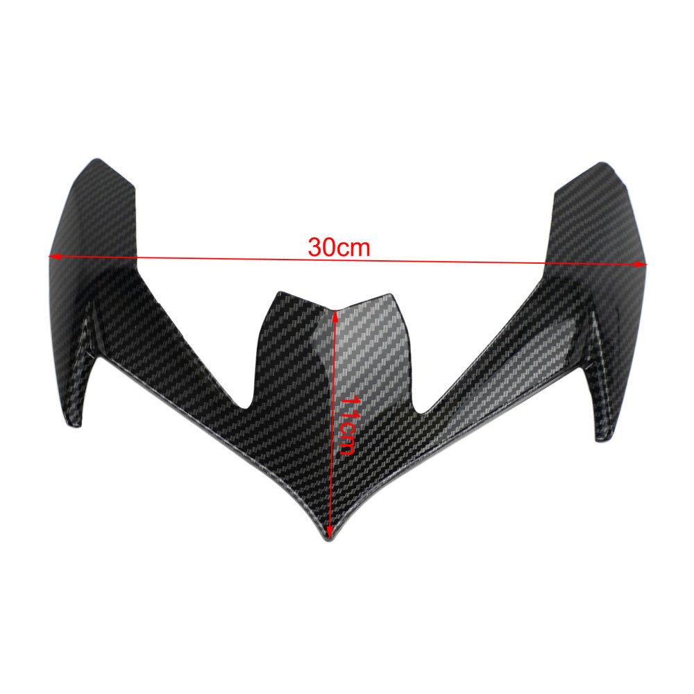 Carenado de ABS para panel de faro delantero superior de Kawasaki Z900 2020-2021