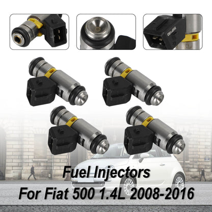 2005-2016 Fiat Grande Punto 1.4L 4PCS Fuel Injectors IWP160 71792994 77363790