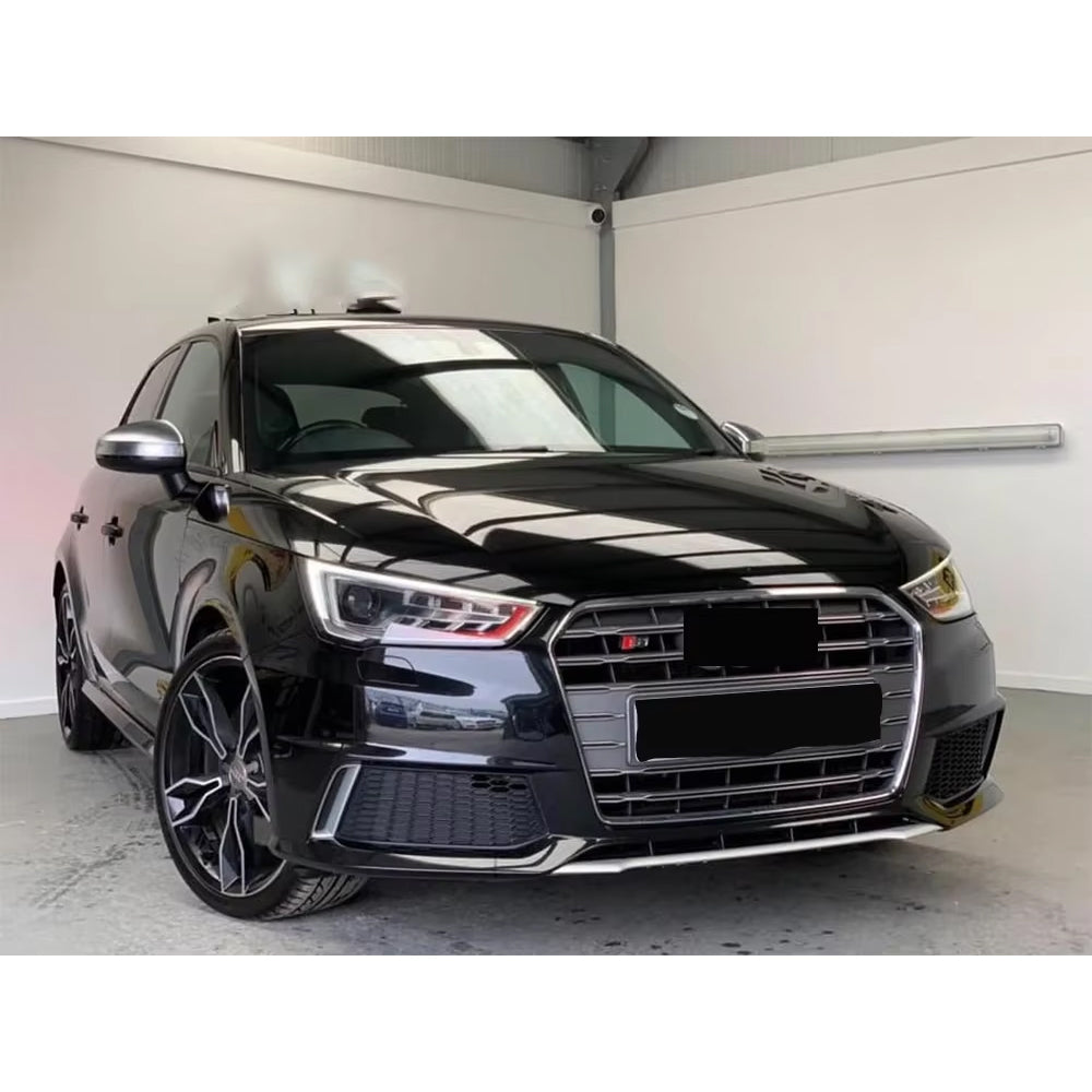 2011-2015 Audi A1 8X To RS1/S1 Racing Style Front Bumper Grill Upper Grille