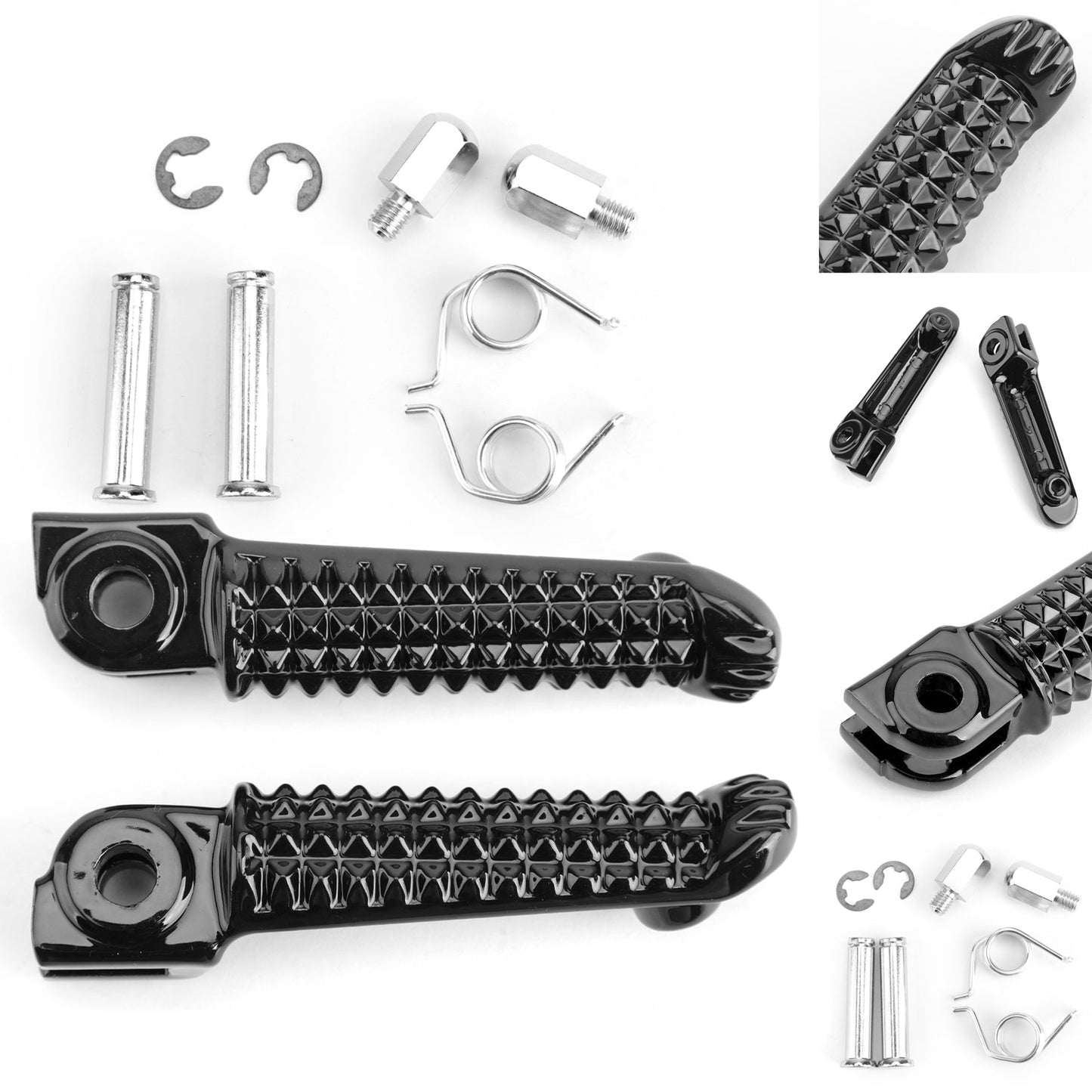 Repose-pieds avant pour Yamaha YZF R1 1998-2014 R6 1999-2014 R6S 03-08