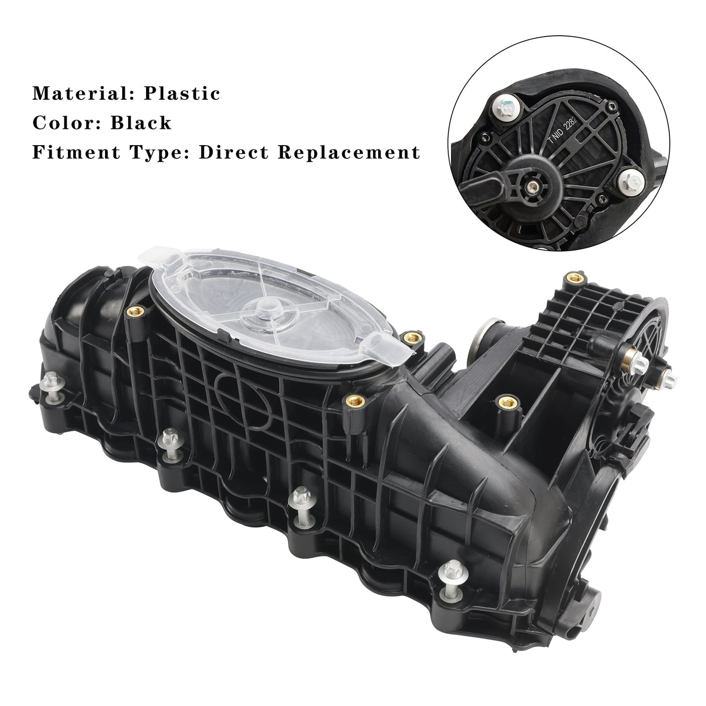 Collecteur d'admission avec moteur d'actionneur A6510904937 pour Mercedes Benz Classe B W246 W242 (2011-2018)
