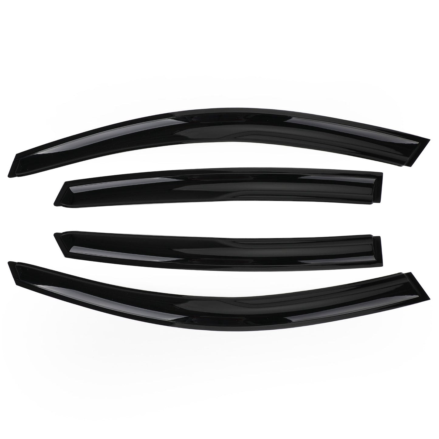 4 viseras laterales para ventilación de ventanas Honda Accord 2018+, deflectores de sol y lluvia