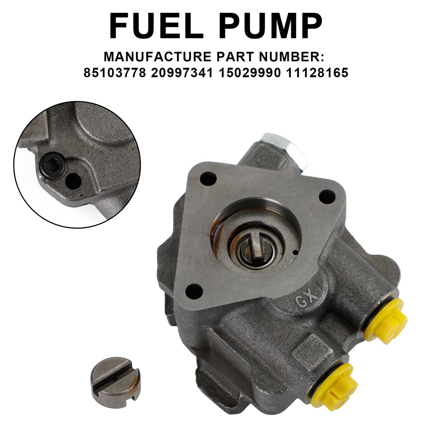 Pompe à carburant Volvo VN VNL VHD série D11 D13 D16 moteur 85103778 20997341 15029990 11128165