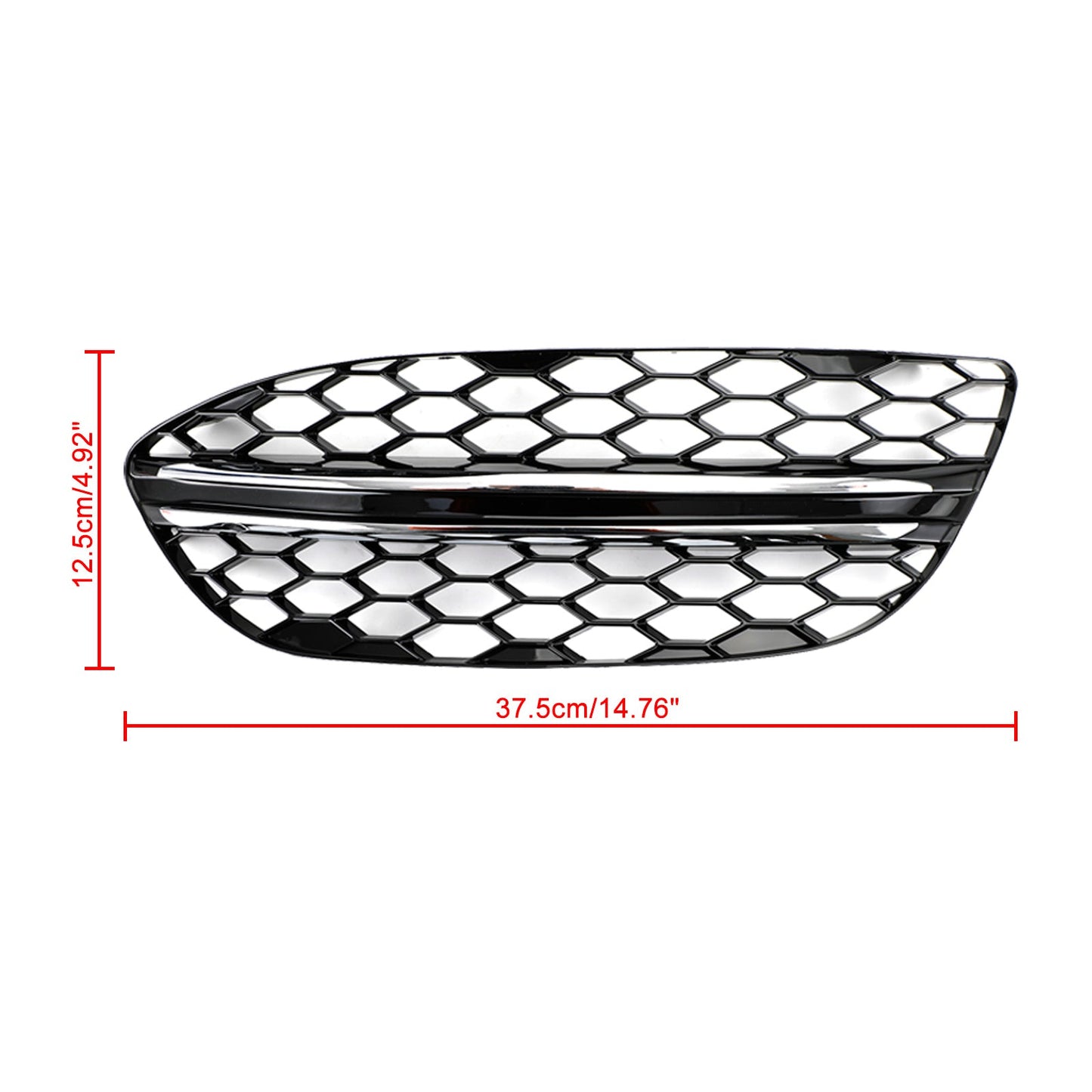 Benz 2015-2018 C-Class W205 14475205 2058851623 Black Chrome Front Fog Light Cover