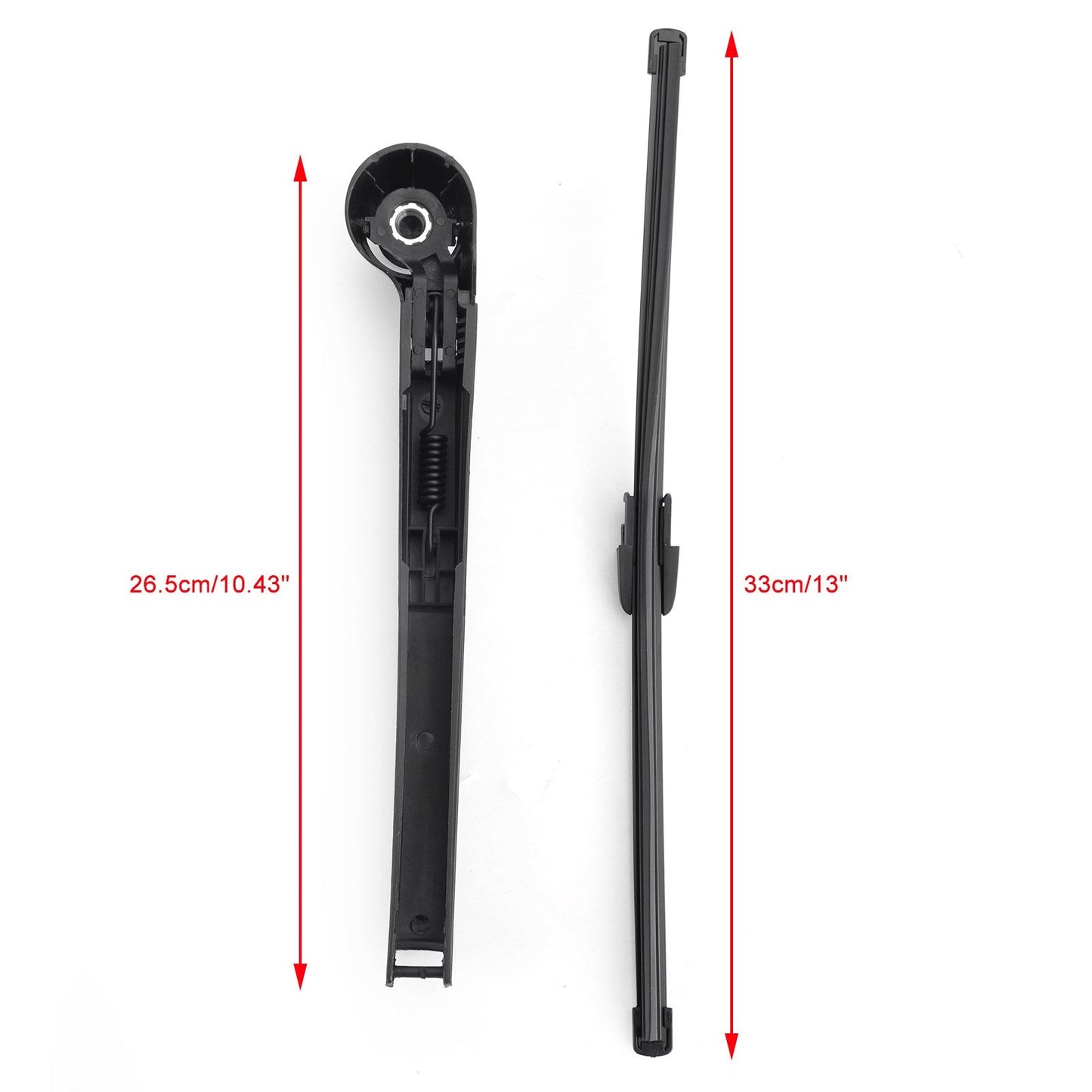 VW Golf 5 MK5 2004-2008 Car Windscreen Window Rear Wiper Arm Wiper Blade Set