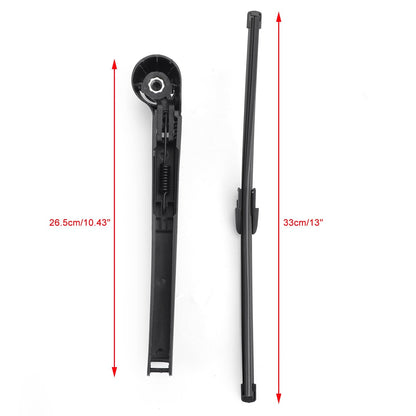 VW Golf 5 MK5 2004-2008 Car Windscreen Window Rear Wiper Arm Wiper Blade Set