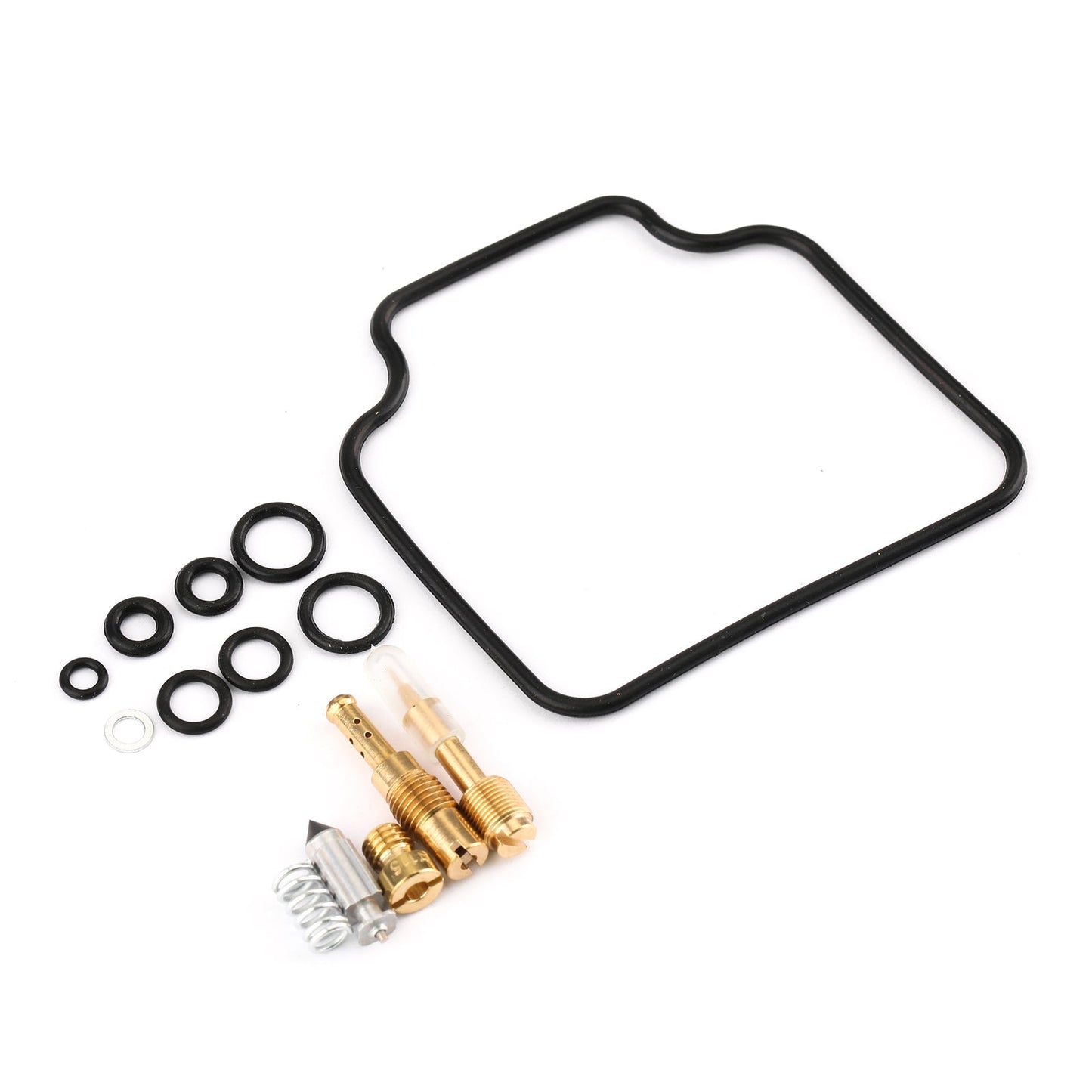 Kit de réparation et de reconstruction de carburateur 4 pièces pour Honda CB650SC Nighthawk 1983-1985 et flotteur