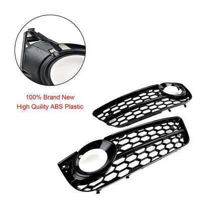 2007-2011  Audi A5 Standart Pair Honeycomb Front Fog Light Cover Grille 1522024