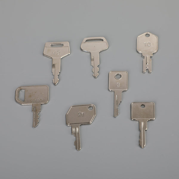 Juego de llaves de encendido para maquinaria de construcción pesada (35 unidades) para Cat Case JD Komatsu