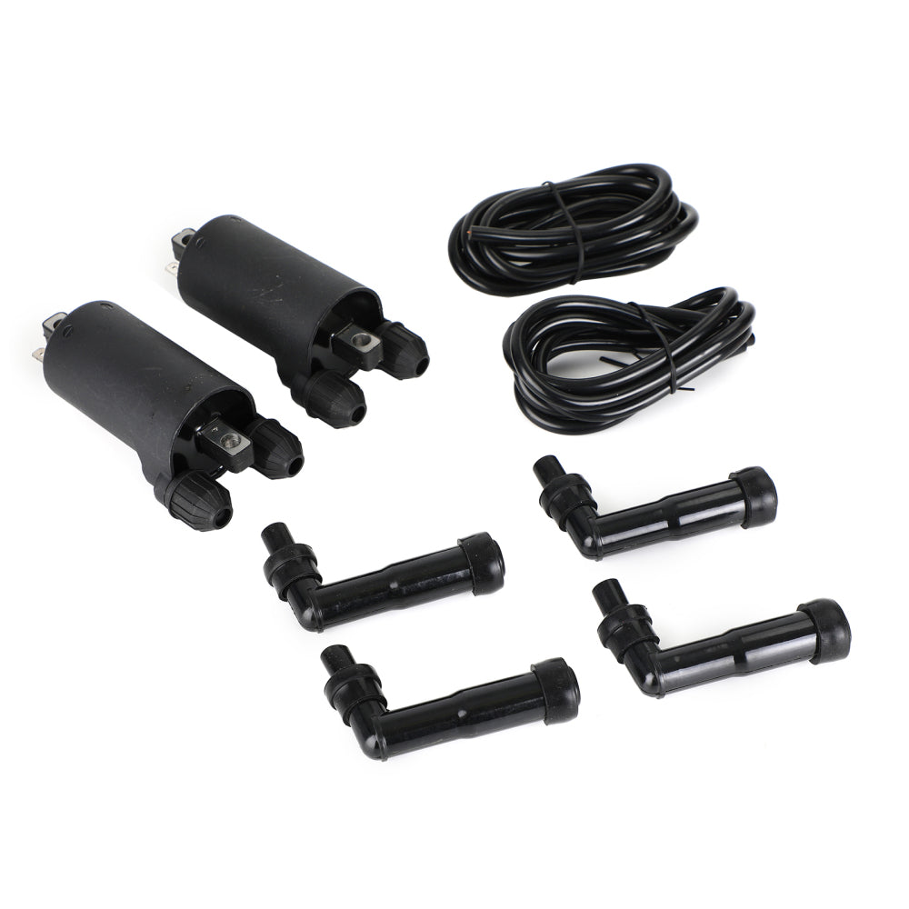 Ignition Coils Caps and Wire for For Honda CB650 CB650C CB650SC GL1100 GL1200