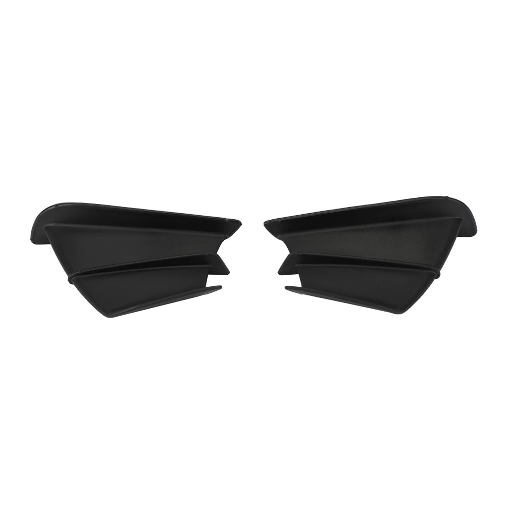 Black Side Winglet Wind Fin Spoiler Trim Cover