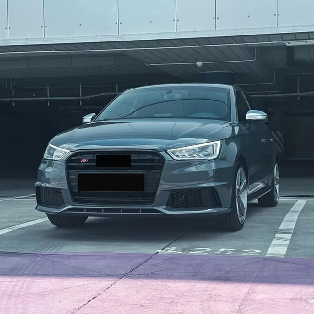 2011-2015 Audi A1 8X To RS1/S1 Racing Style Front Bumper Grill Upper Grille