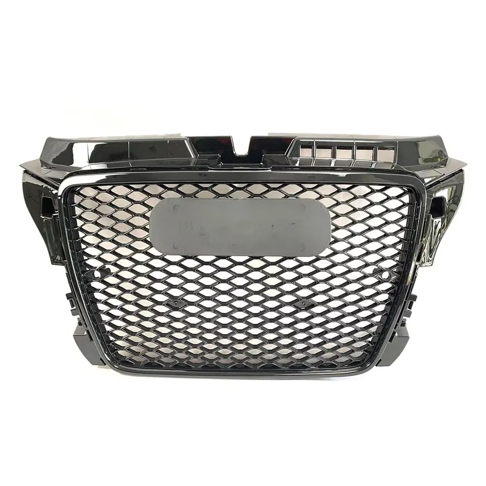 2008-2012 Audi A3/8P To S3/RS3 Style Grille High Quality ABS Trim Grill Front Bumper Grill