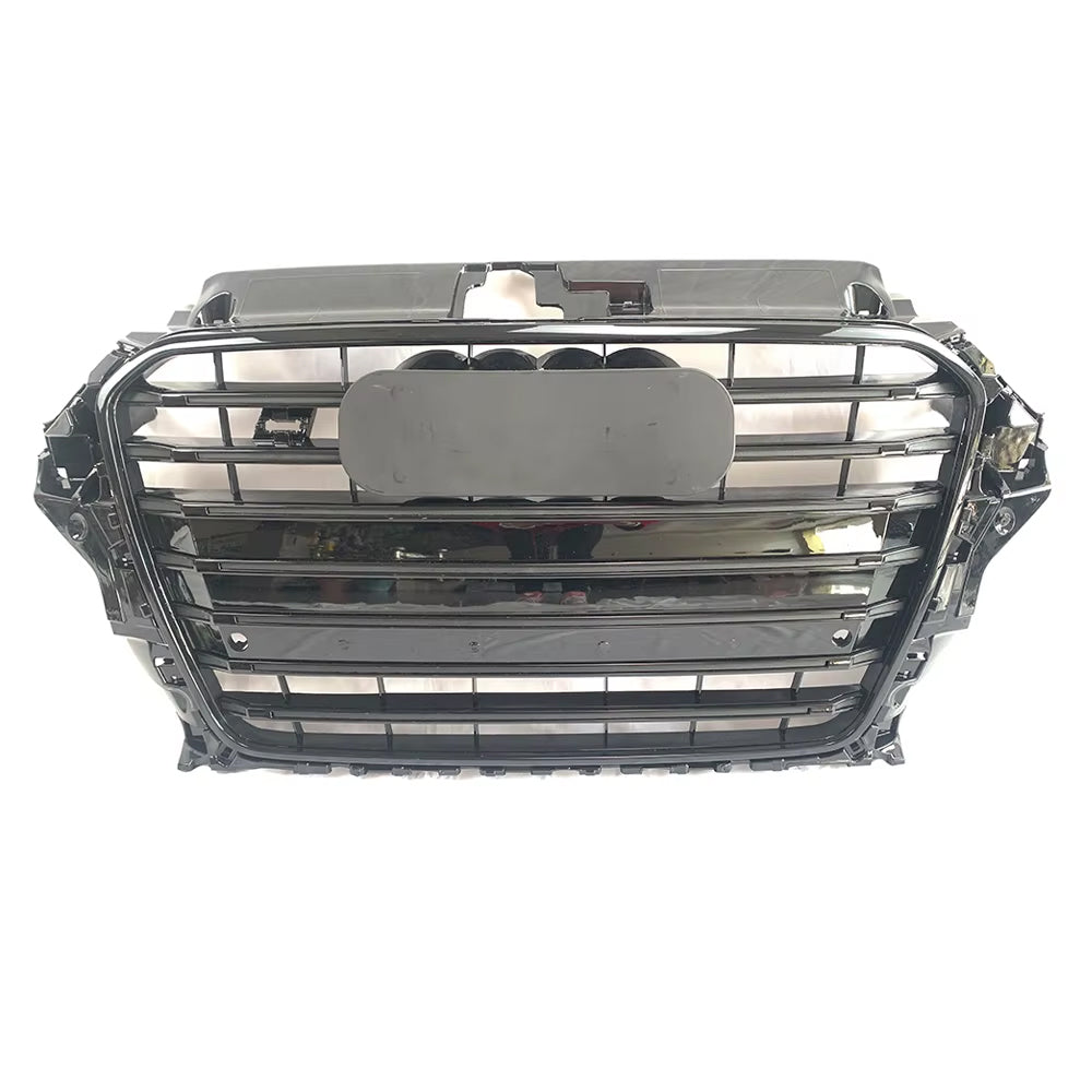 2013-2016 Audi A3 S3 8V To RS3/R3 Style High Quality ABS Honeycomb Front Bumper Grill
