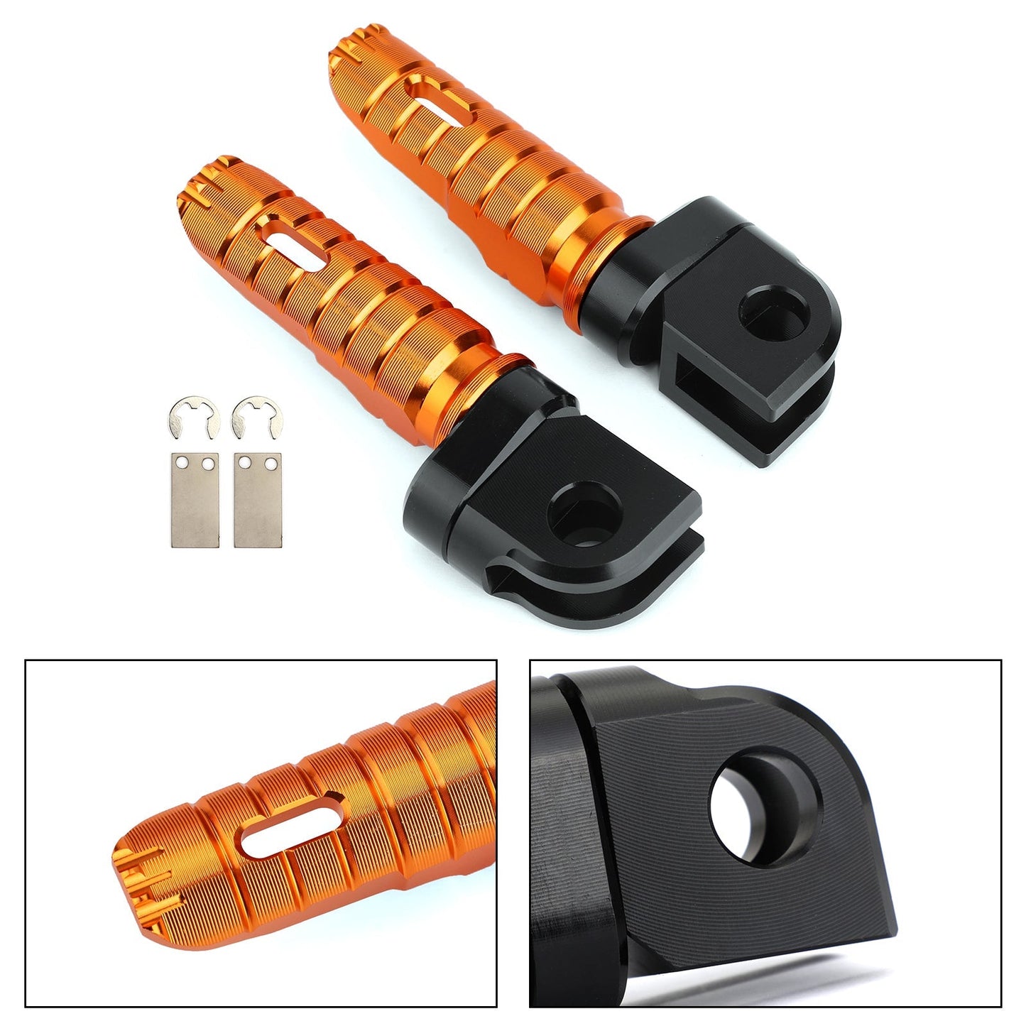 Reposapiés delanteros para KAWASAKI Z300 Z400 Z800 Z650 Z900 Z1000 NINJA 650