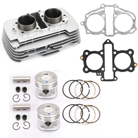 Engine Cylinder Piston Ring Gasket Kit Fit for Honda Rebel CA 250 CMX 250 96-15