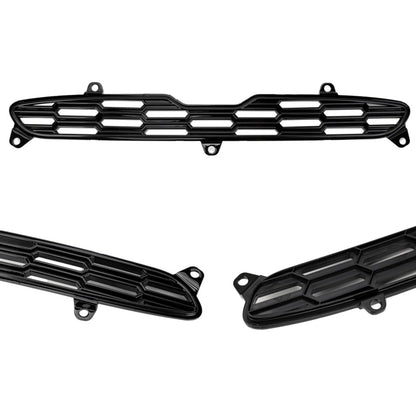 2007-2013 Mini Cooper S/JCW Hatchback (R56) Hood Grill Air Intake Vent Scoop 51132756095 51132757694
