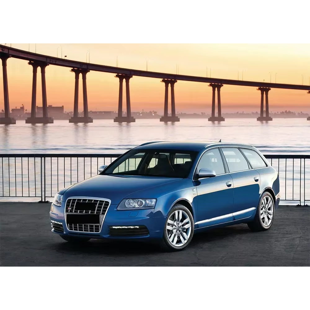 Audi A6 S6 C6 2005-2011 Change To S6 Style Front Bumper Grill Upper Grill