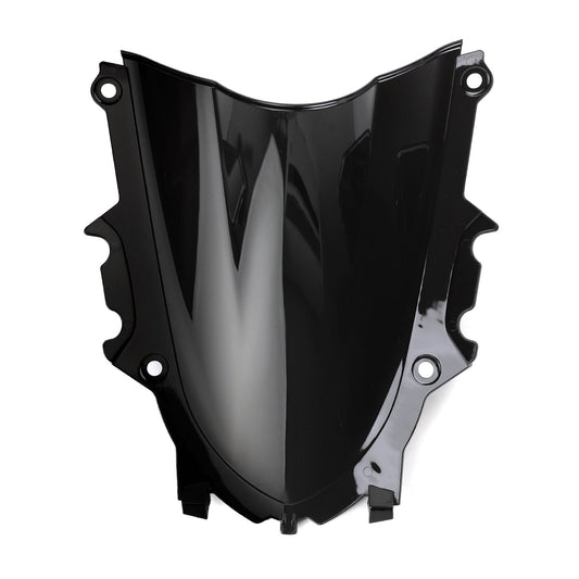 Pare-brise moto en plastique ABS noir pour Yamaha YZF R3 19-20