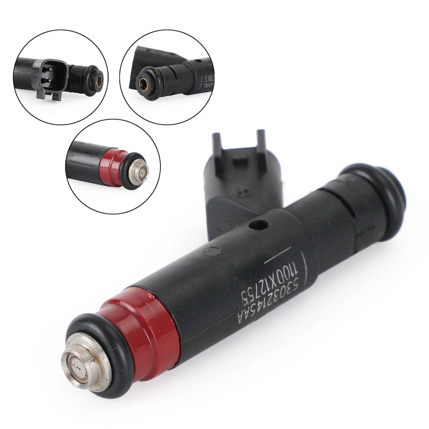 1 inyector de combustible 53032145AA compatible con Dodge Ram 1500 4.7L V8 2002-2003