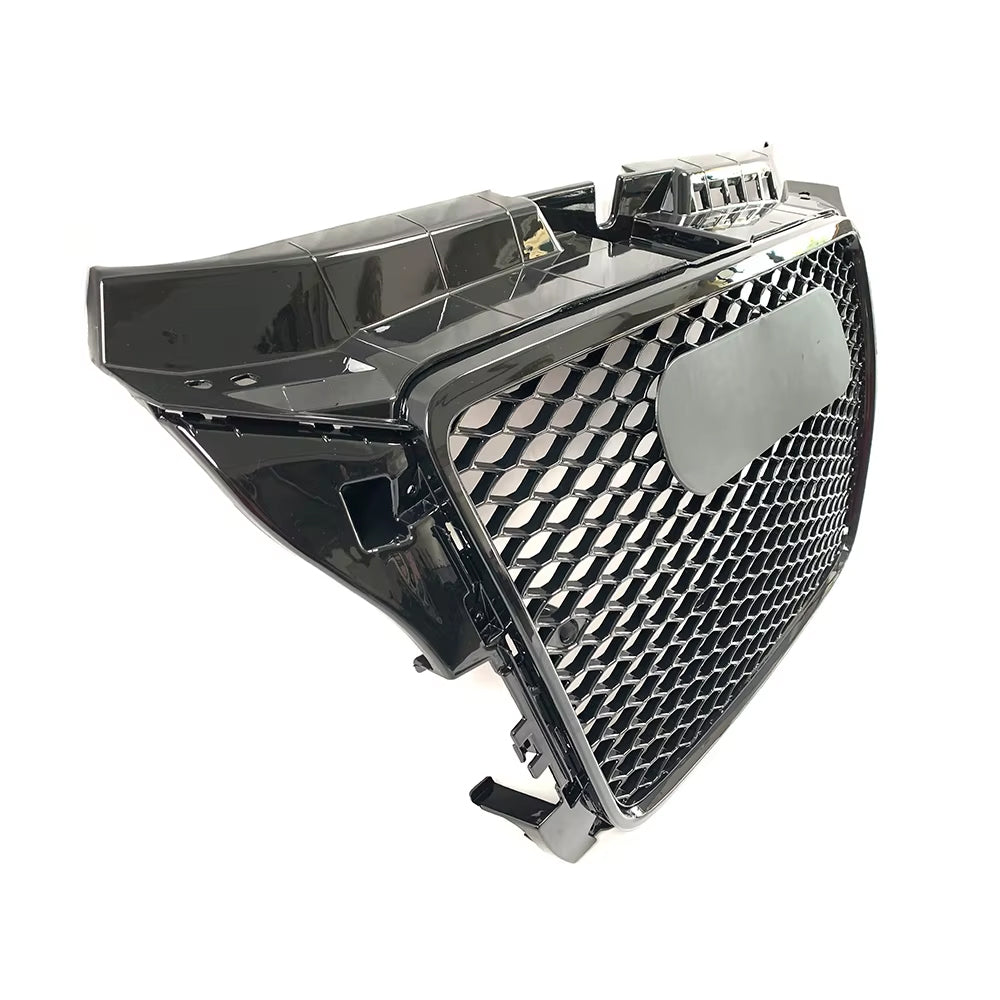 2008-2012 Audi A3/8P To S3/RS3 Style High Quality ABS Grille Chrome Trim Grill Silver And Black Front Bumper Grille