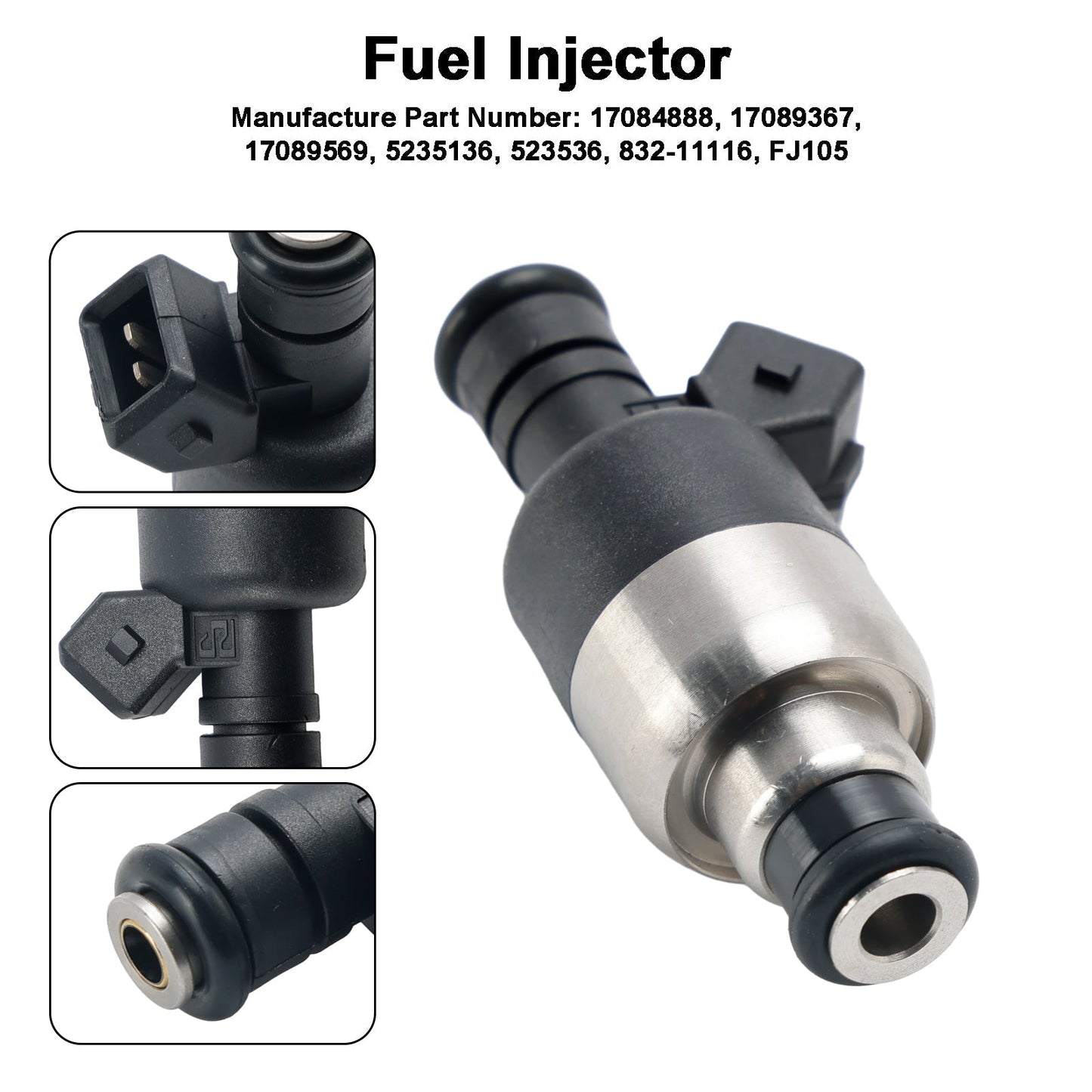 1985-1992 Chevrolet Camaro Pontiac Firebird Fuel Injectors 5235136 17089569