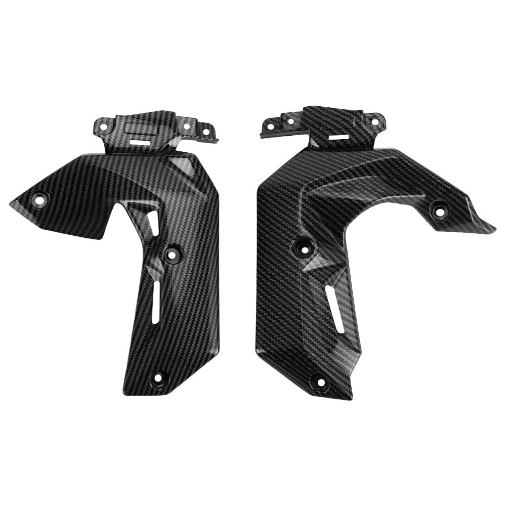 Panel de cubierta de radiador lateral de plástico ABS para Kawasaki Z650 2017-2019