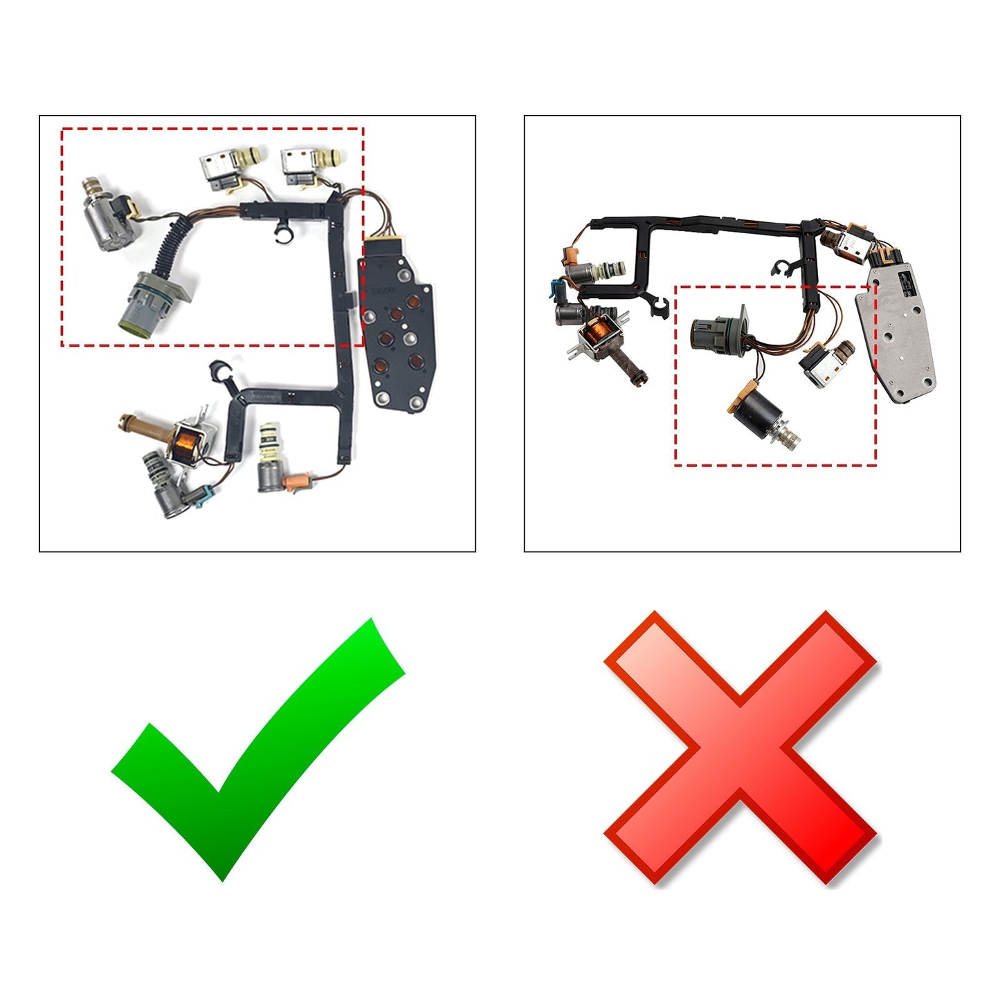 Kit de solénoïde de transmission EPC Shift TCC 9 pièces 4L60E 4L65E pour Tahoe Yukon 1993-2003