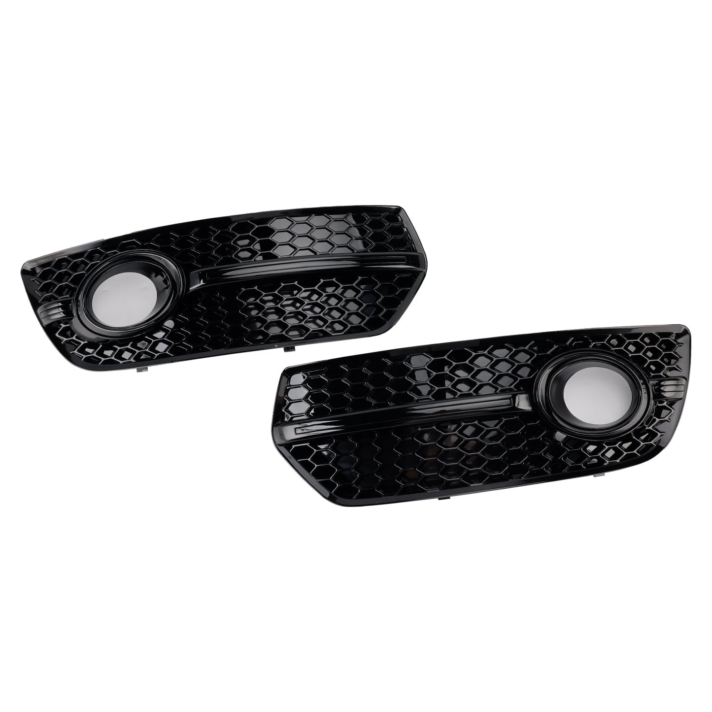2009-2012 2PCS Front Bumper Grill Fog Light Lamp Covers Fit Audi Q5