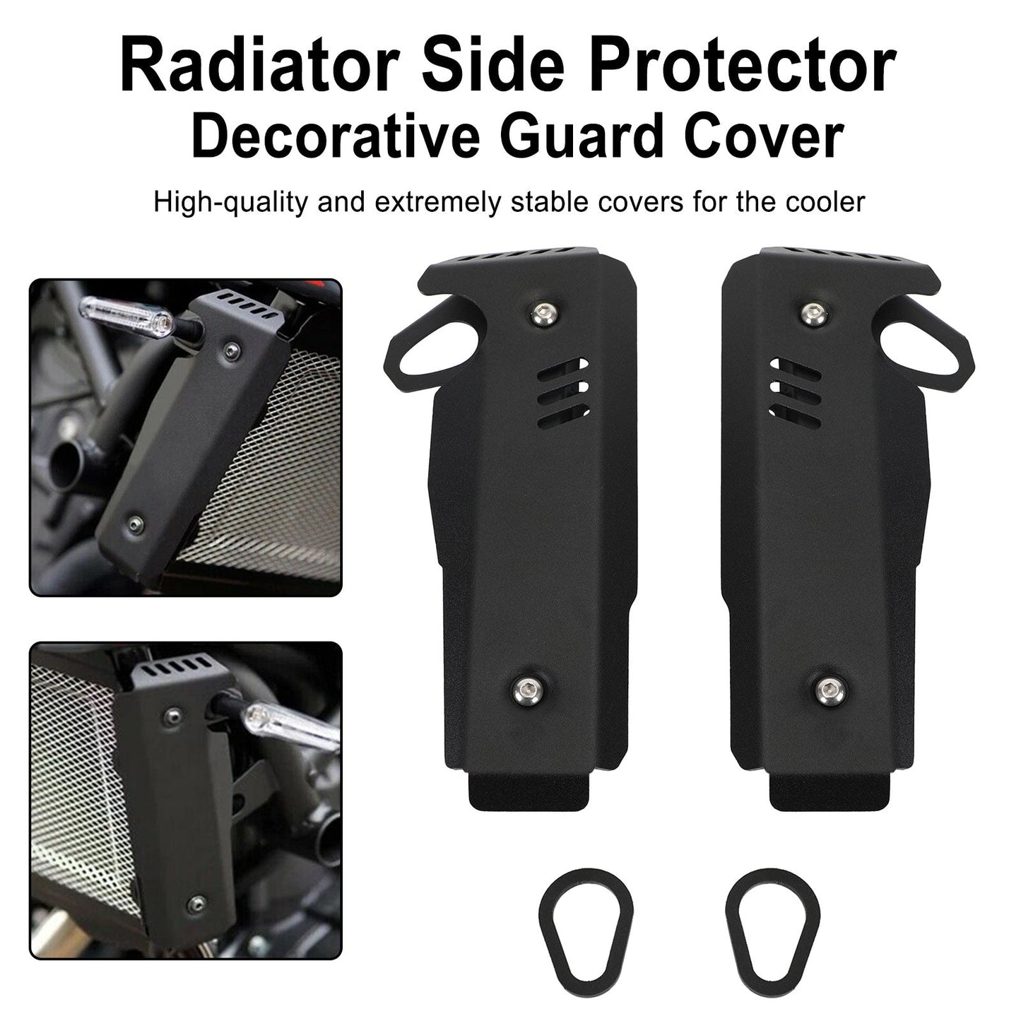 Protection latérale de radiateur pour Yamaha MT-07 FZ-07 2021-2022