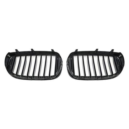 2015-2019 BMW 7 Series G12 Long-WheelBase 740Li/750Li/740Ld xDrive/760Li Front Kidney Grille Gloss Black Grill