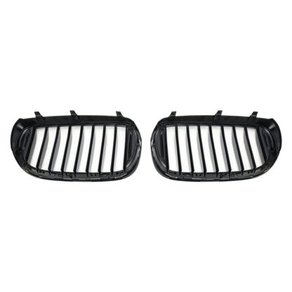 2015.07-2019.01 BMW 7 Series G11 Saloon/Sedan 740i/750i/740e xDrive Front Kidney Grille Gloss Black Grill