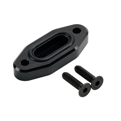 LS Oil Cooler Block Off Plate 1997-2003 LS1 LSX LS3 LS6 4.8L 5.3 5.7 BLK