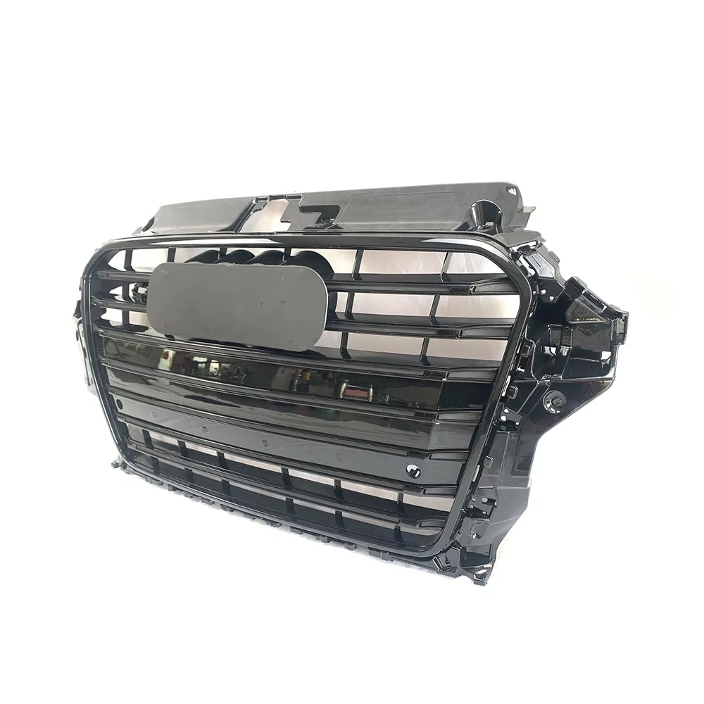 2013-2016 Audi A3 S3 8V To RS3/R3 Style High Quality ABS Honeycomb Front Bumper Grill
