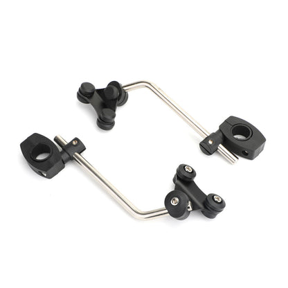 Universal Windscreen Bracket 7/8" 22mm Standard Handlebar Windshield Mount Clamp