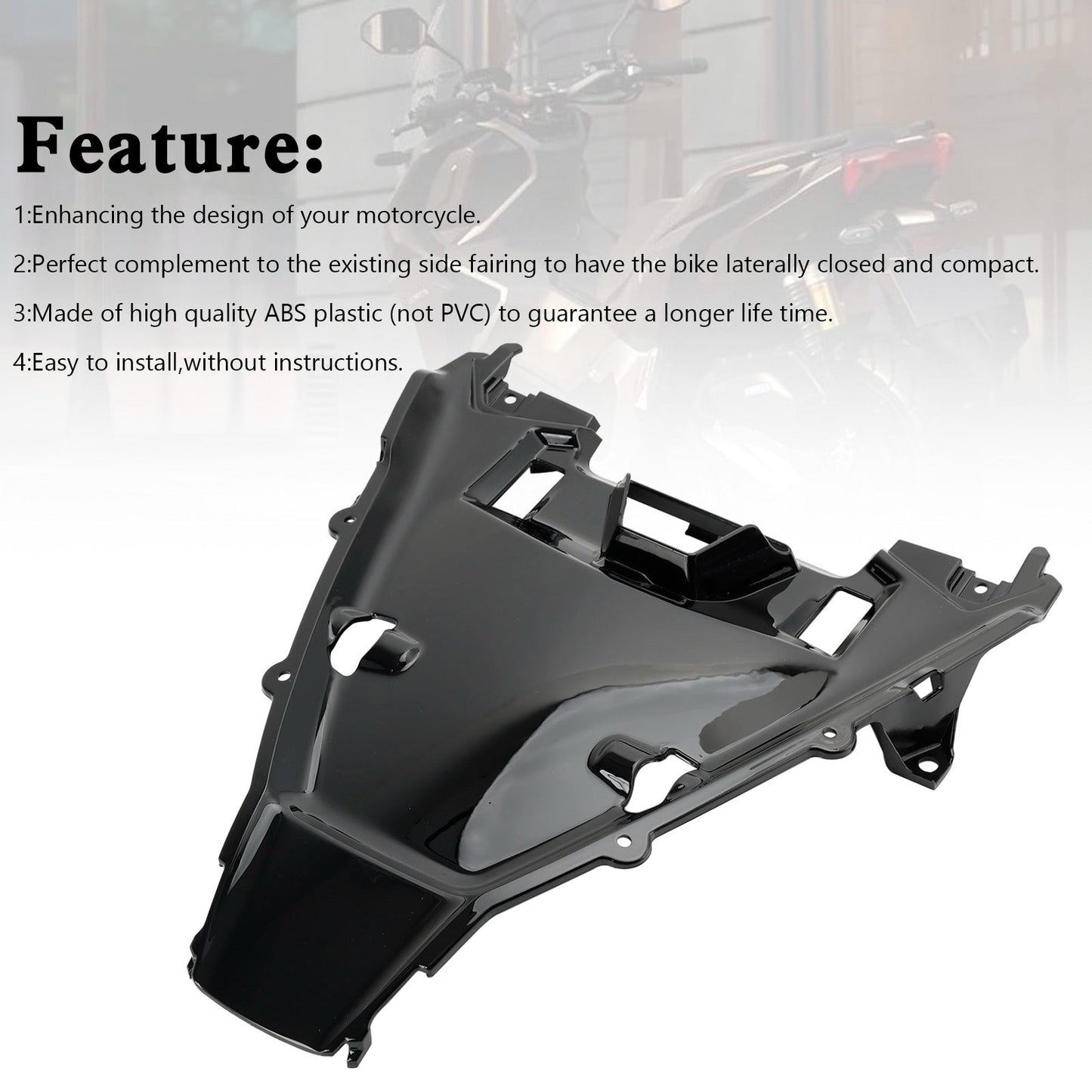 Protector de plástico ABS para faro delantero de Honda ADV 160 2023