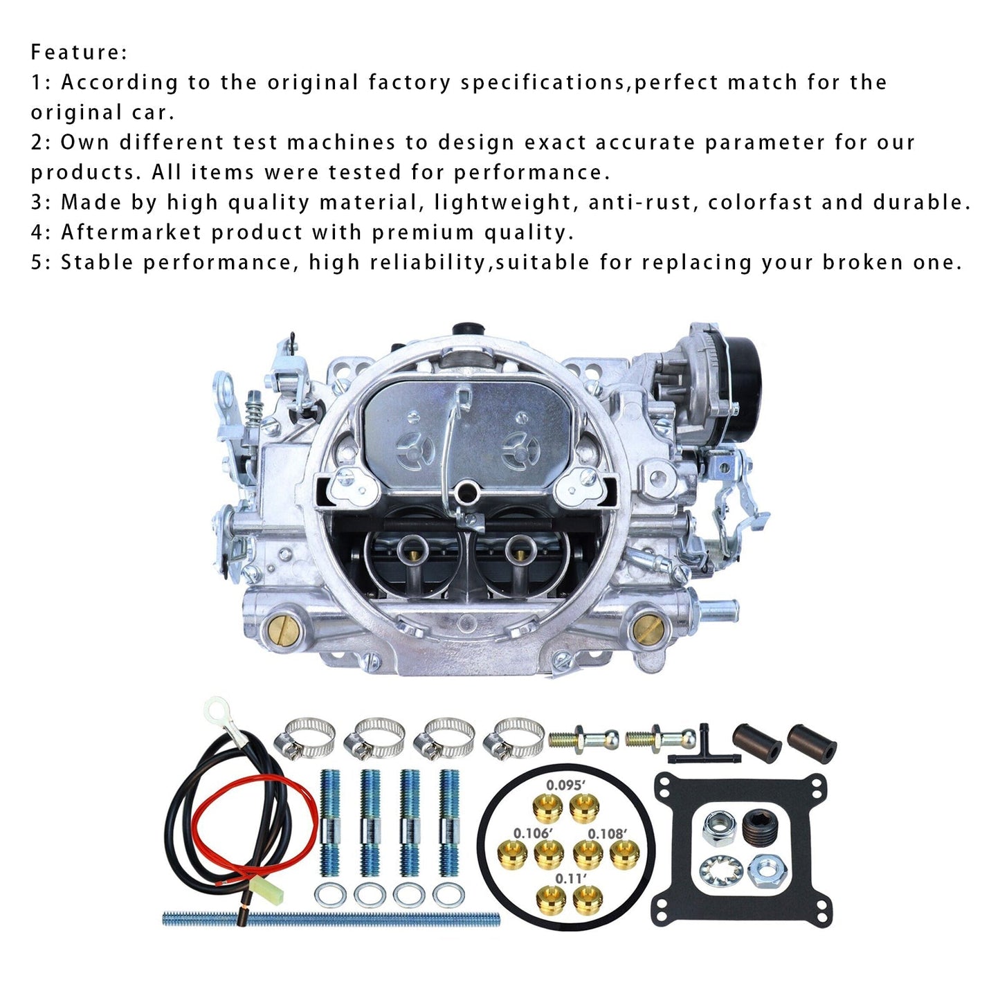Carburetor 500 CFM Electric Choke 1403 Edelbrock Carburetor