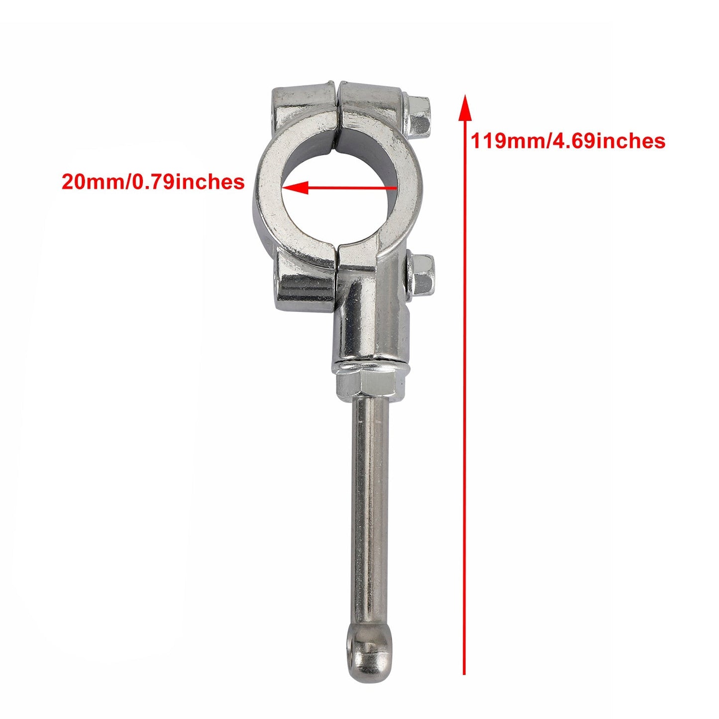 Kit d'extension de béquille universelle pour moto, 20-23 mm, outil de support pour scooter