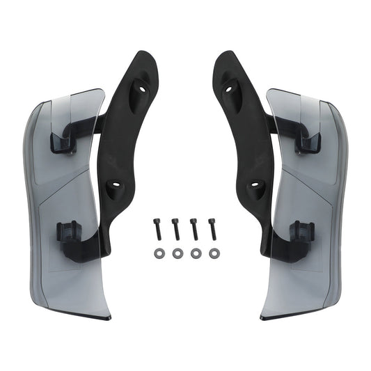 2016-2019 Harley Road Glide Ultra FLTRU Left & Right Adjustable Upper Fairing Side Wind Air Deflector